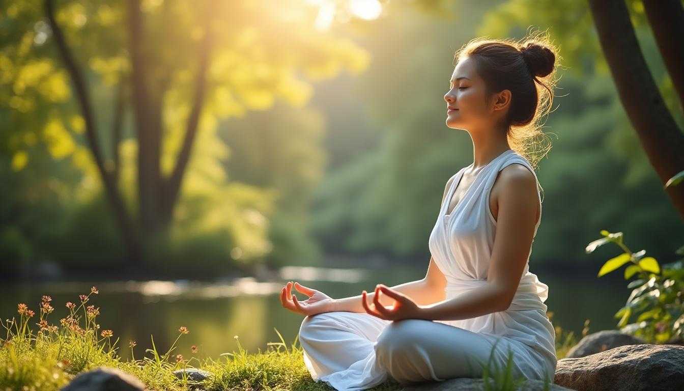 découvrez les bienfaits de la posture du lotus (padmasana) et nos conseils pratiques pour adopter cette position de méditation traditionnellle en toute sécurité.