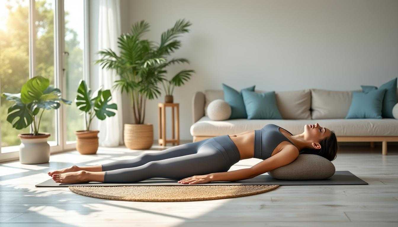 explorez les bienfaits du yoga avec bolster pour améliorer votre confort et votre bien-être lors de chaque séance de pratique.