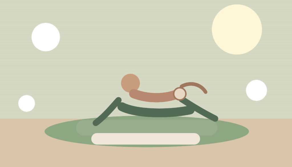 pratique douce de yoga avec précautions pour une tendinite à l'épaule